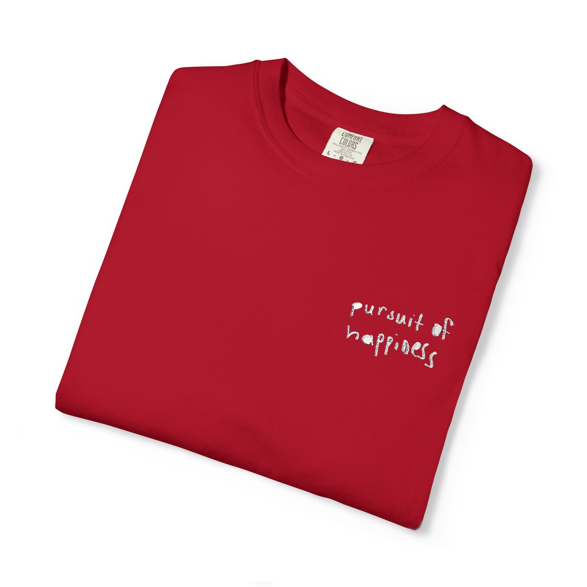 Pursuit of Happiness Embroidered Shirt (Adult)